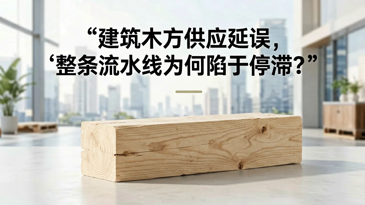 建筑木方供应延误，整条流水线为何陷于停滞？